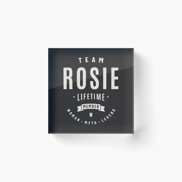 Item preview, Team Rosie Lifetime Member Funny Name Rosie designed and sold by cidolopez.