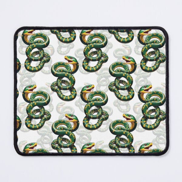 Item preview, Snake Pattern Design - White Background  designed and sold by PatternTitan.