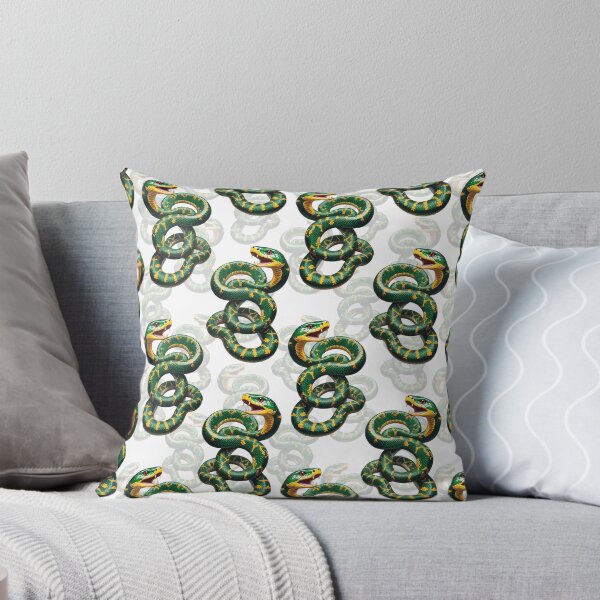 Item preview, Snake Pattern Design - White Background  designed and sold by PatternTitan.