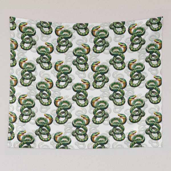 Item preview, Snake Pattern Design - White Background  designed and sold by PatternTitan.