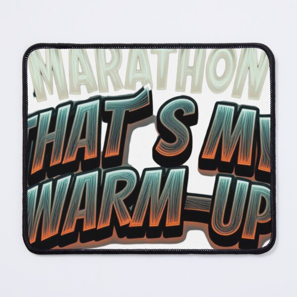 Item preview, Marathon that´s my warm-up designed and sold by Tees16.
