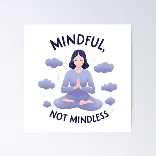 Item preview, Serene Insight: Mindful, Not Mindles designed and sold by zoughlal.