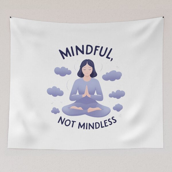 Item preview, Serene Insight: Mindful, Not Mindles designed and sold by zoughlal.