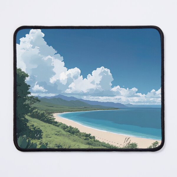 Item preview, New Caledonia landscape | Anime style designed and sold by ComicsFactory.
