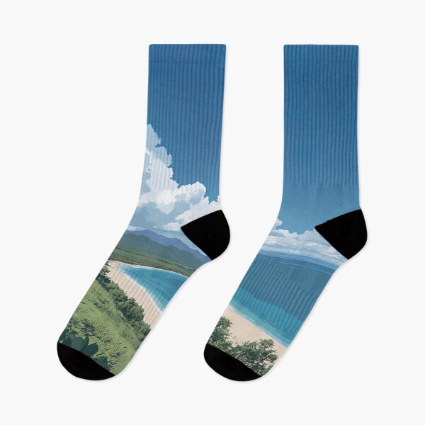 Item preview, New Caledonia landscape | Anime style designed and sold by ComicsFactory.