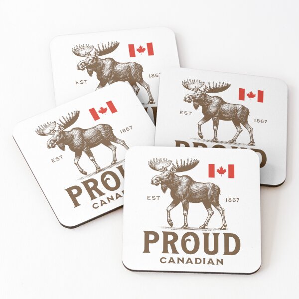 Item preview, VINTAGE MOOSE - PROUD CANADIAN designed and sold by justyna-s28.