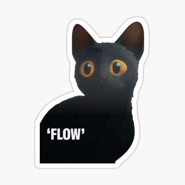 Item preview, Flow Movie cat designed and sold by LarissaCosta.