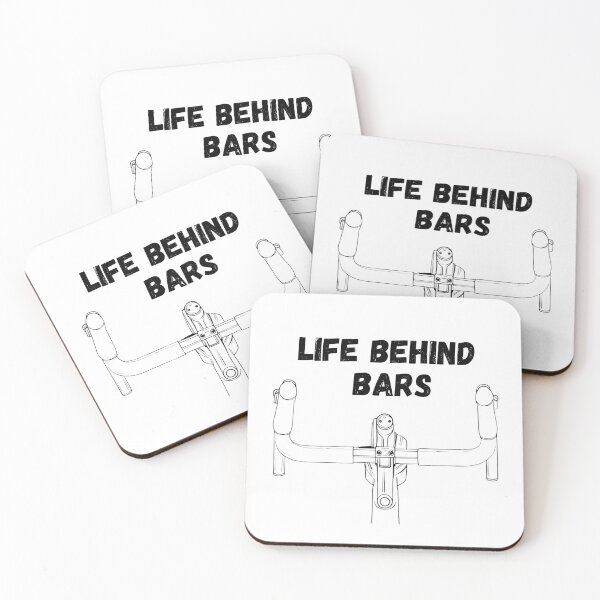 Item preview, Life Behind Bars - Funny Biking designed and sold by Trekwise Apparel.
