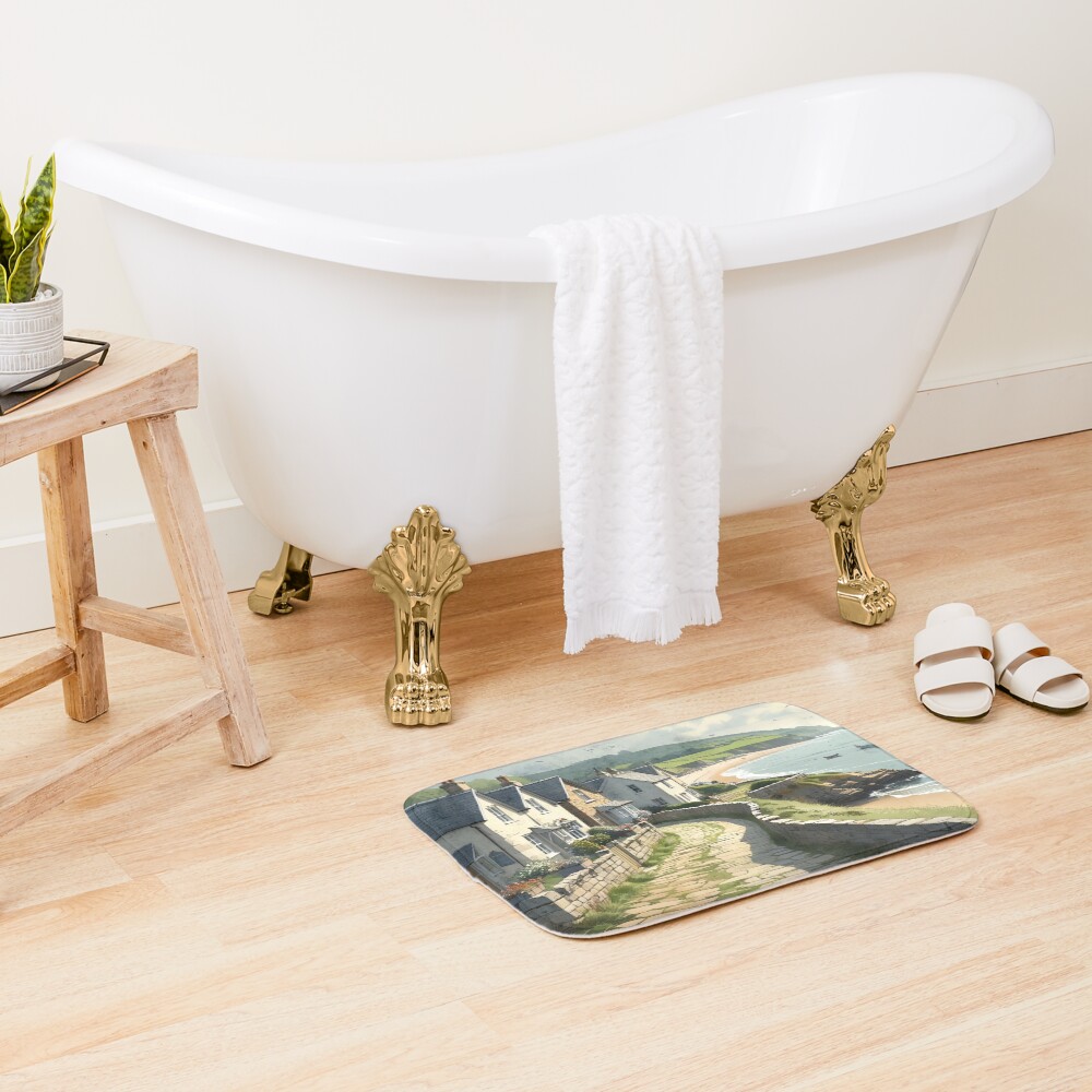 Item preview, Bath Mat designed and sold by PixelsArtst.