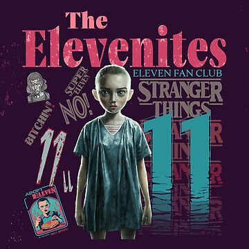 Artwork thumbnail, STRANGER THINGS Eleven. Stranger Things Characters, Eleven. Stranger Things Quotes, Eleven. by bekksa