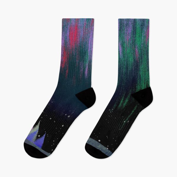Item preview, Northern Lights Contemporary Landscape designed and sold by Esskay Designs.