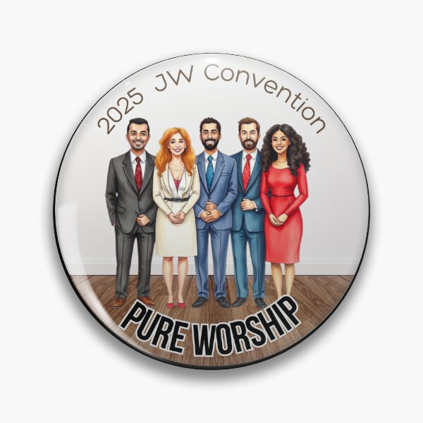 Item preview, Pure Worship JW Convention Sticker designed and sold by fsultesart.