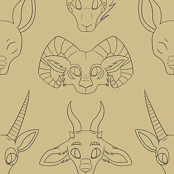 Artwork thumbnail, Kin Pattern by MatopeSwamp