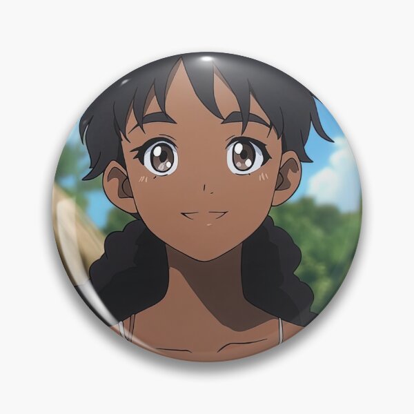Item preview, New Caledonian woman | Anime style designed and sold by ComicsFactory.
