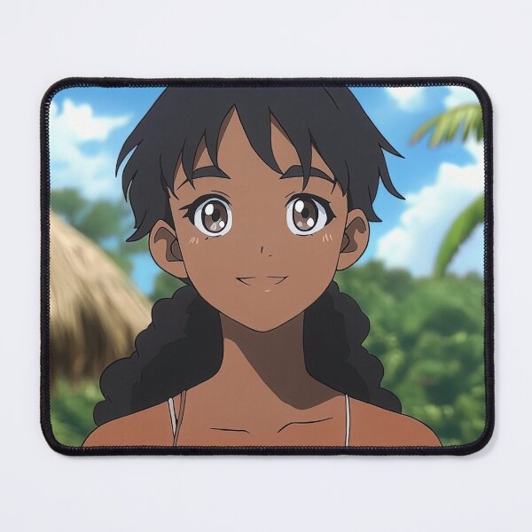 Item preview, New Caledonian woman | Anime style designed and sold by ComicsFactory.