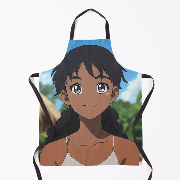Item preview, New Caledonian woman | Anime style designed and sold by ComicsFactory.