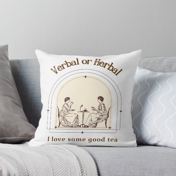 Item preview, Verbal or Herbal - I love good tea designed and sold by PixiesPlace.
