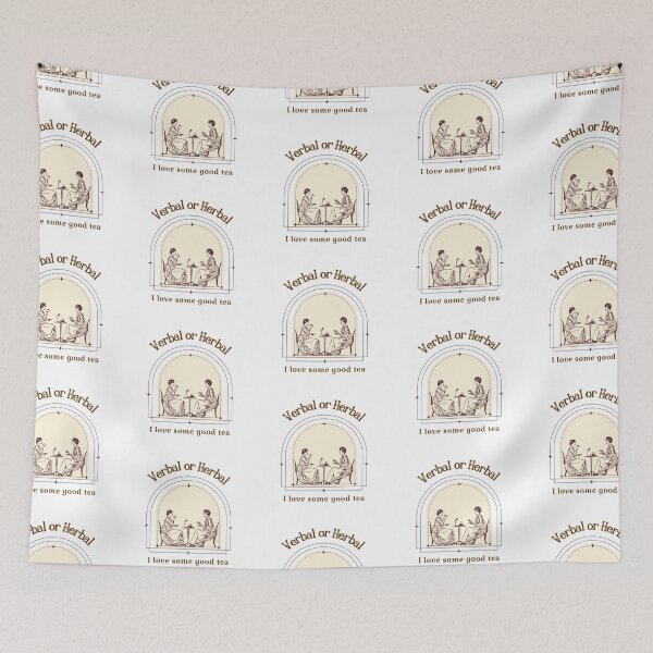 Item preview, Verbal or Herbal - I love good tea designed and sold by PixiesPlace.