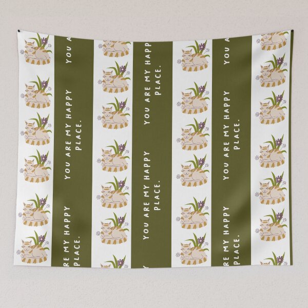 Item preview, You Are My Happy Place | Beautiful Quotes | Handwritten-style Font designed and sold by RM-Journey.