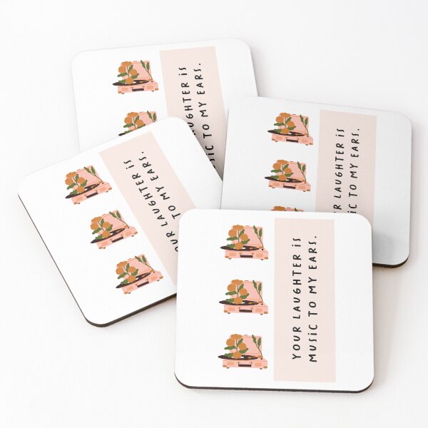 Item preview, Your Laughter is Music to My Ears | Beautiful Quotes | Handwritten-style Font designed and sold by RM-Journey.