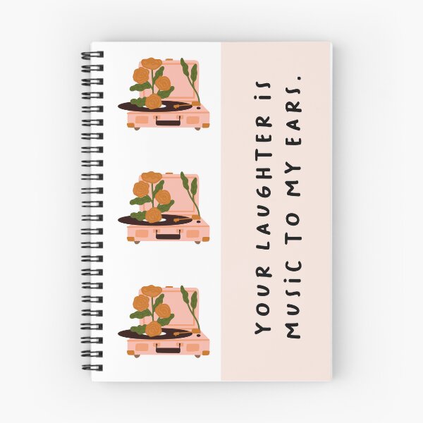 Item preview, Your Laughter is Music to My Ears | Beautiful Quotes | Handwritten-style Font designed and sold by RM-Journey.
