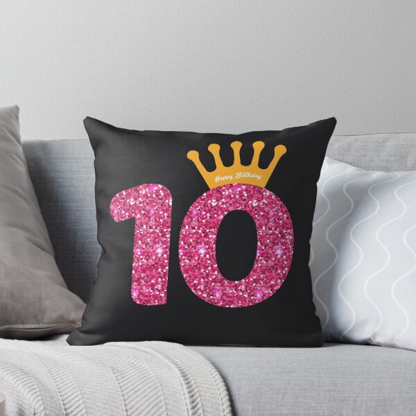 Item preview, 10th Queens Crow Happy Birthday for Girls designed and sold by melsens.