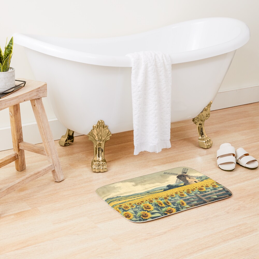 Item preview, Bath Mat designed and sold by PixelsArtst.