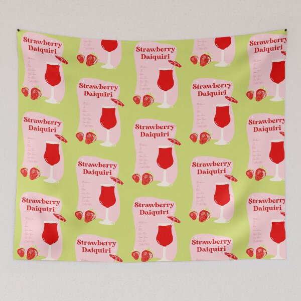 Item preview, Alcohol Stawberry Daiquiri design designed and sold by SophieLogan.