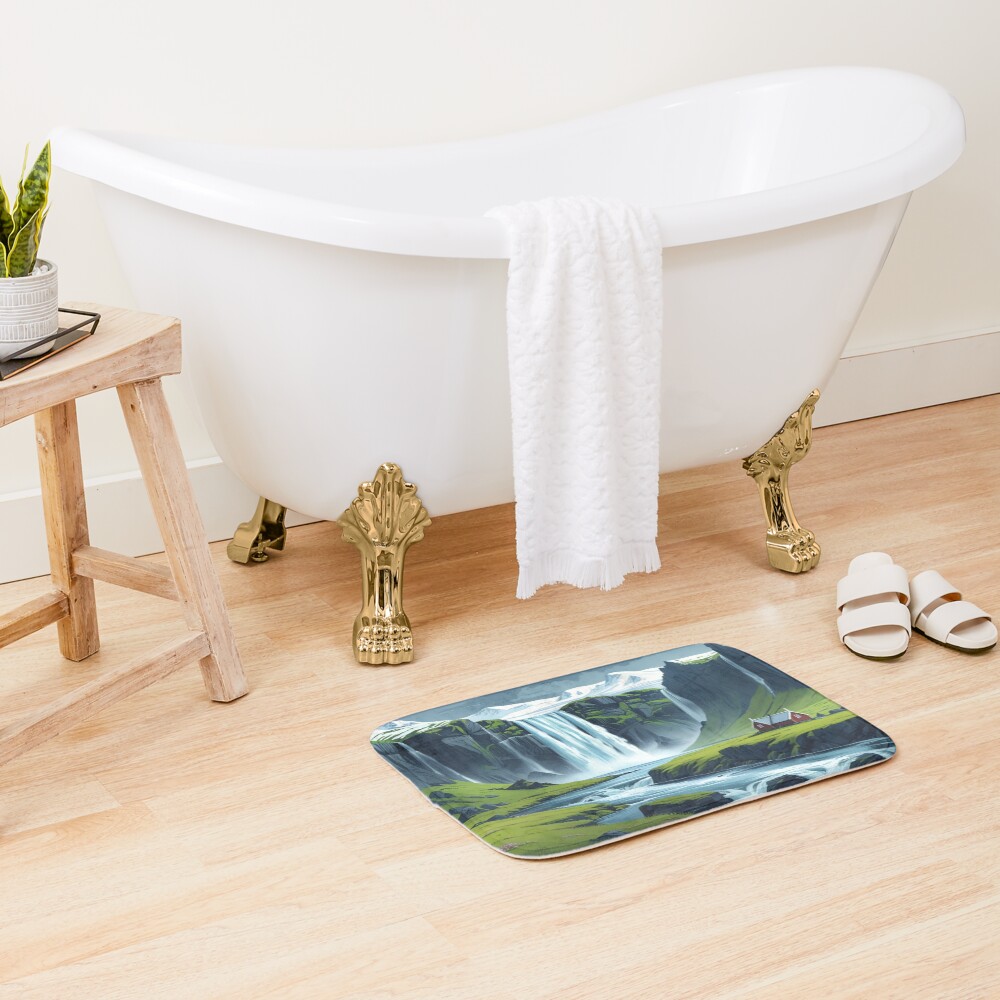 Item preview, Bath Mat designed and sold by PixelsArtst.
