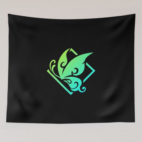 Item preview, Hutao Genshin Impact Character Neon Aestetic Symbol designed and sold by Kubala Designs.