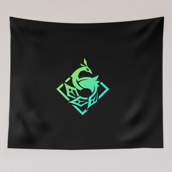 Item preview, Kaeya Genshin Impact Character Neon Aestetic Symbol designed and sold by Kubala Designs.