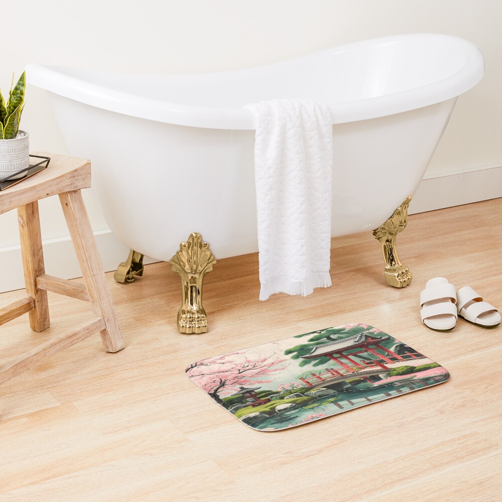 Item preview, Bath Mat designed and sold by PixelsArtst.