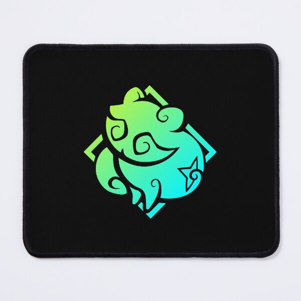 Item preview, Sayu Genshin Impact Character Neon Aestetic Symbol designed and sold by Kubala Designs.
