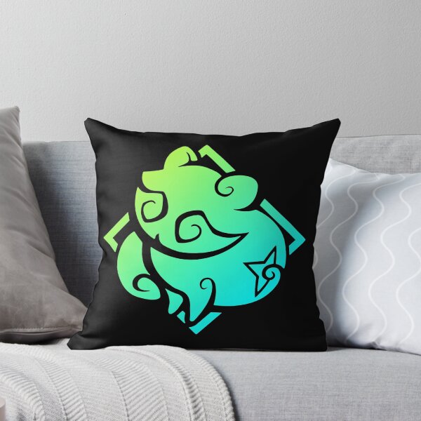 Item preview, Sayu Genshin Impact Character Neon Aestetic Symbol designed and sold by Kubala Designs.