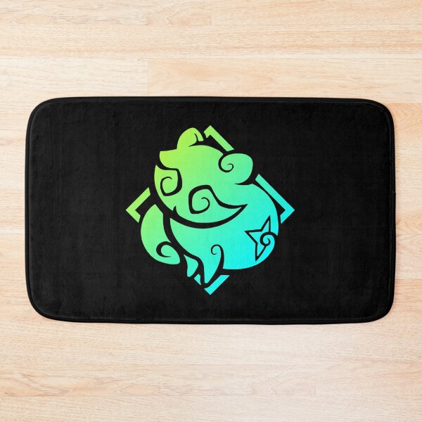 Item preview, Sayu Genshin Impact Character Neon Aestetic Symbol designed and sold by Kubala Designs.