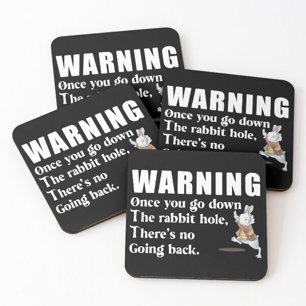 Item preview, Once you go down the rabbit hole, there's no going back designed and sold by TaraGbear.