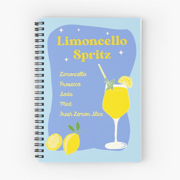 Item preview, Limoncello spritz ingredients list designed and sold by SophieLogan.