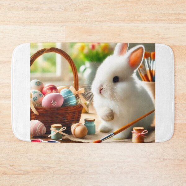 Artikelvorschau, Osterhase bemalt Ostereier entworfen und verkauft von BackgroundND.