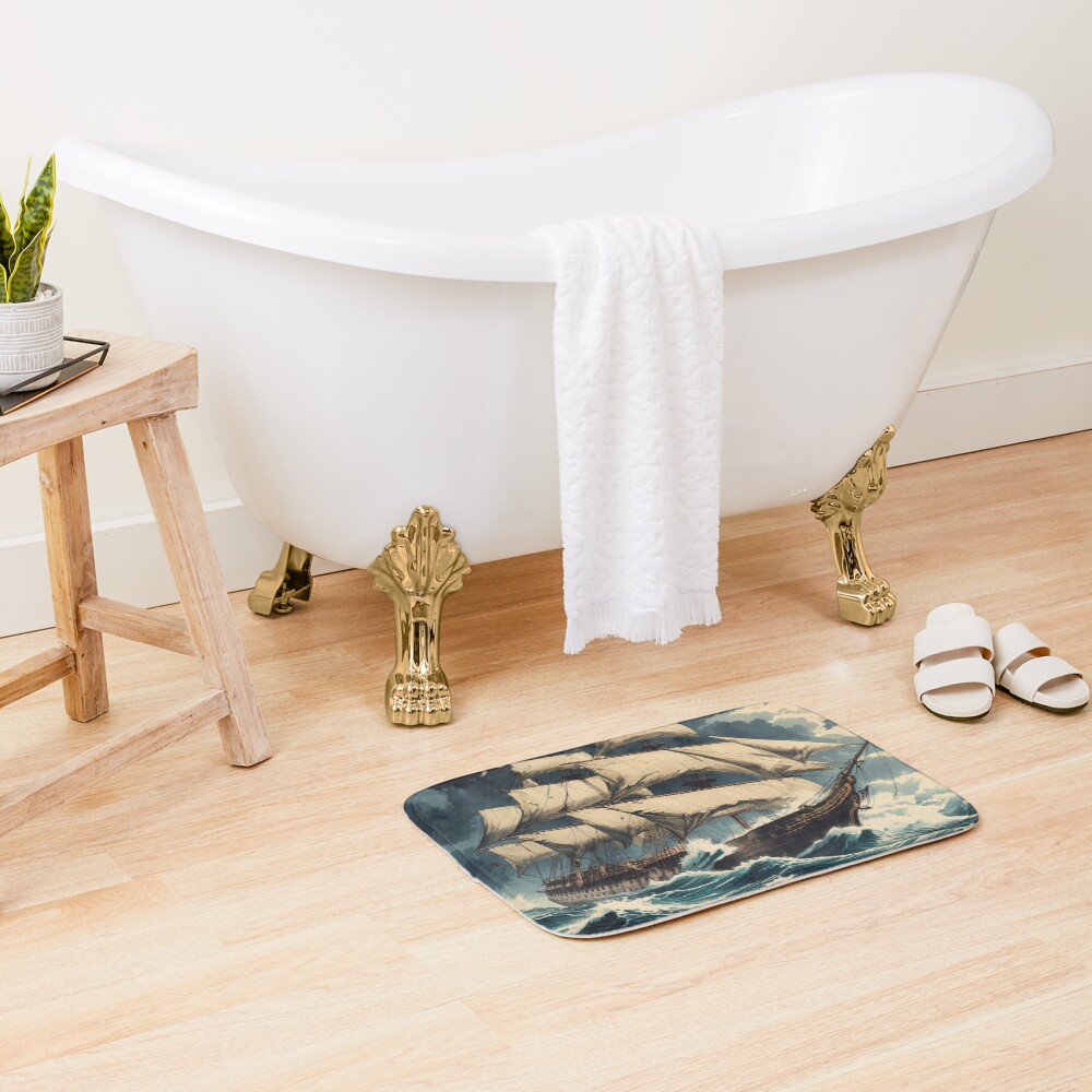 Item preview, Bath Mat designed and sold by PixelsArtst.