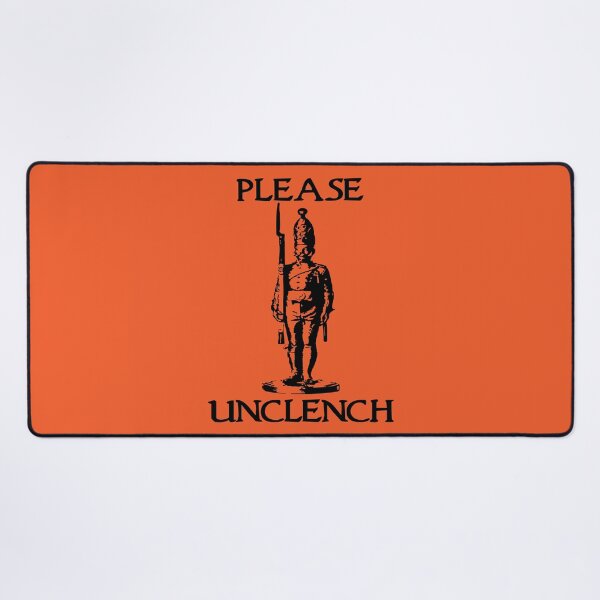Item preview, Please Unclench (Black Silhouette) designed and sold by GatorDesign.