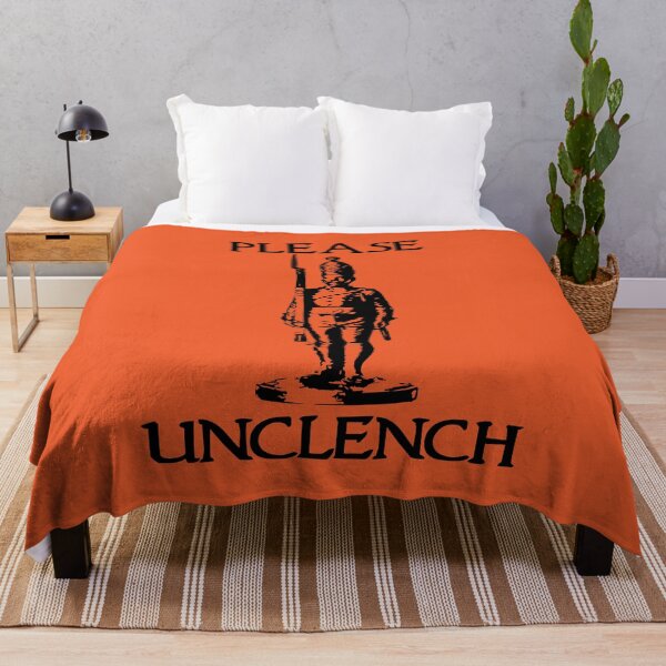 Item preview, Please Unclench (Black Silhouette) designed and sold by GatorDesign.