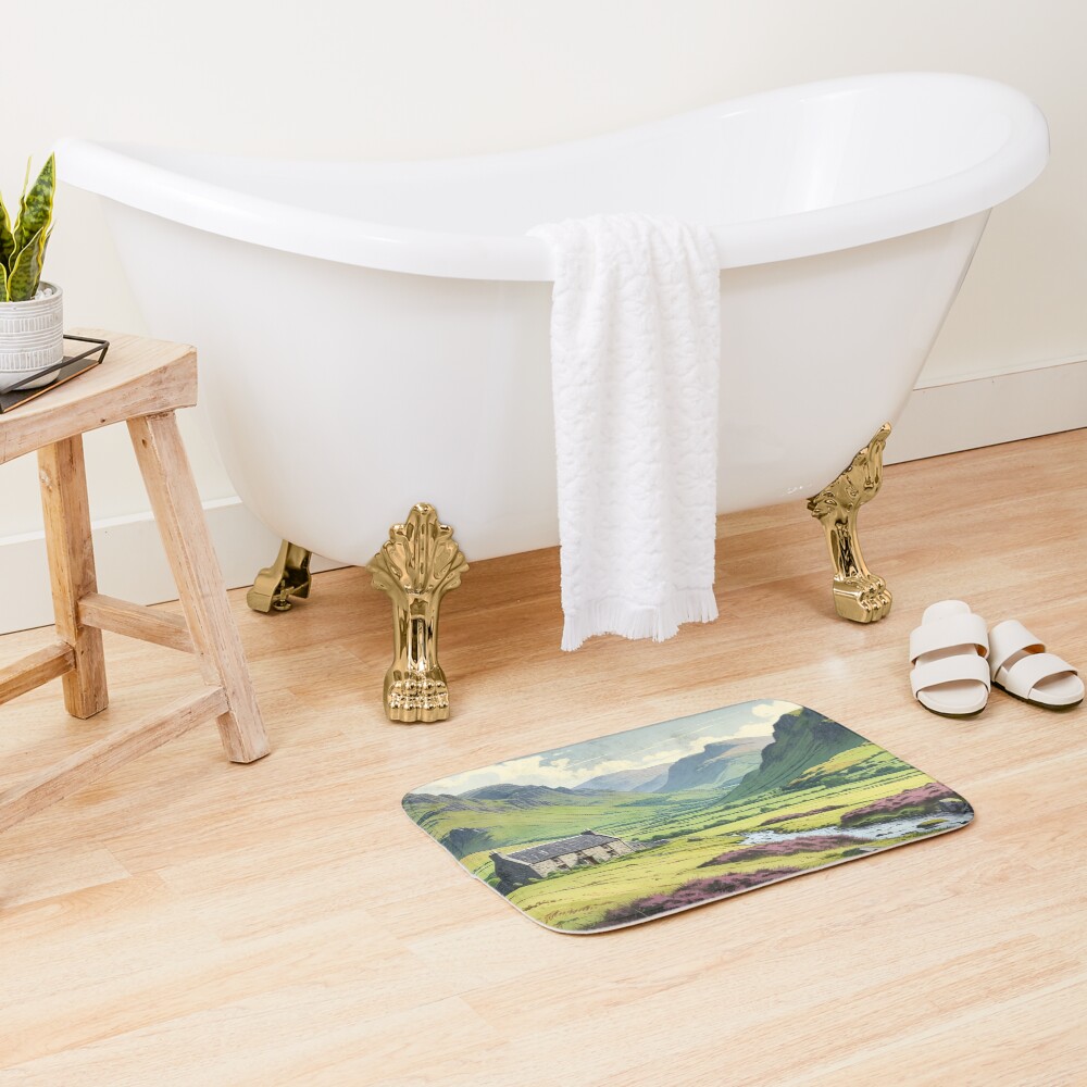 Item preview, Bath Mat designed and sold by PixelsArtst.