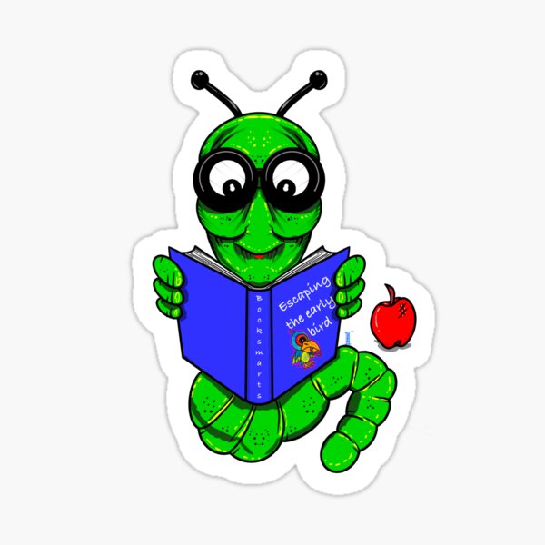Artikel-Vorschau von Bücherwurm, designt und verkauft von Chillateez.