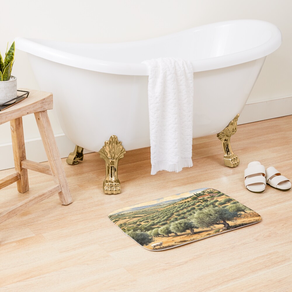Item preview, Bath Mat designed and sold by PixelsArtst.