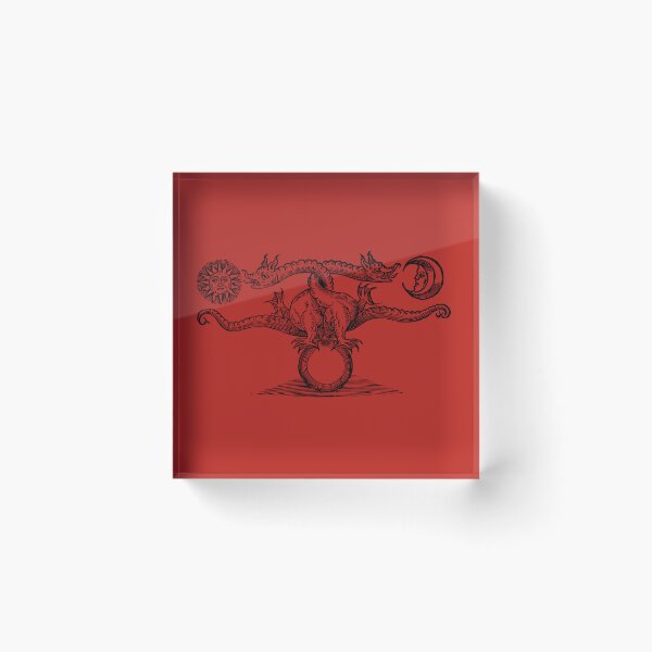 Item preview, Alchemical Dragons (Black) designed and sold by GatorDesign.