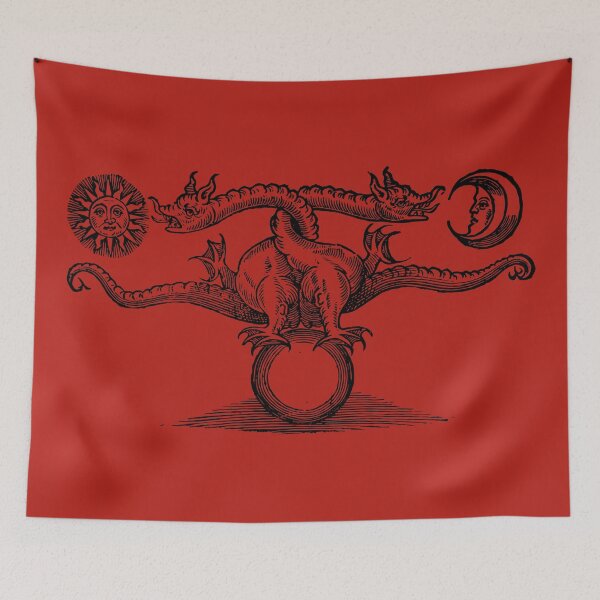Item preview, Alchemical Dragons (Black) designed and sold by GatorDesign.