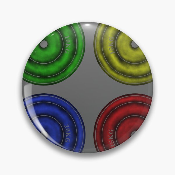 Item preview, Gym Bumper Plates designed and sold by EBDeisgn.