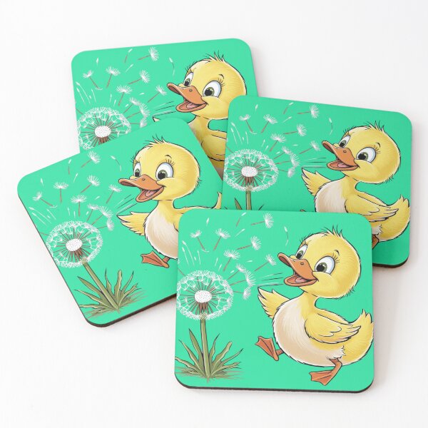 Item preview, Sweet Duckling with Dandelion  designed and sold by Summer Sunshine.
