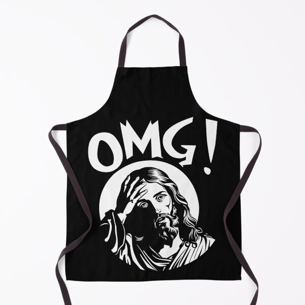 Item preview, OMG! Jesus Facepalm – Funny Religious Meme Art designed and sold by Aredbox.