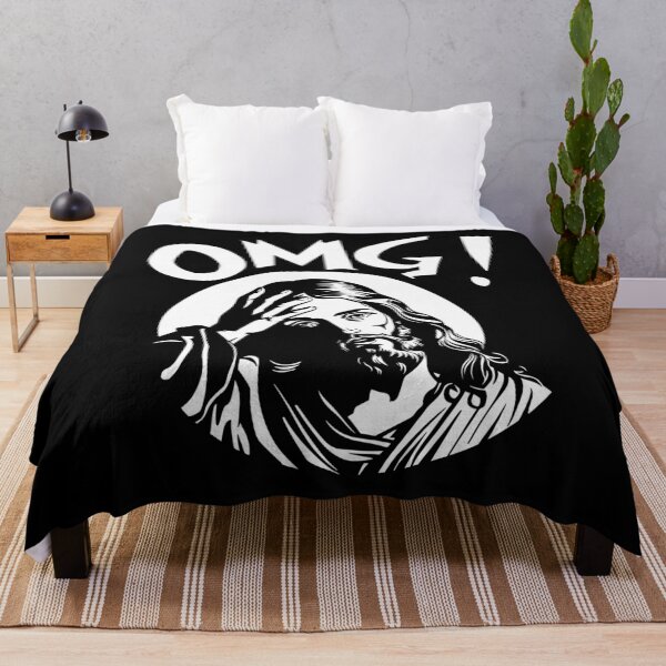 Item preview, OMG! Jesus Facepalm – Funny Religious Meme Art designed and sold by Aredbox.